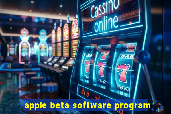 apple beta software program